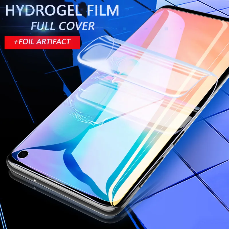 

Full Cover Soft Hydrogel Film For Samsung Galaxy S8 S9 S10 PLus S10E Screen Protector Note 8 9 Protective Film No Tempered Glass