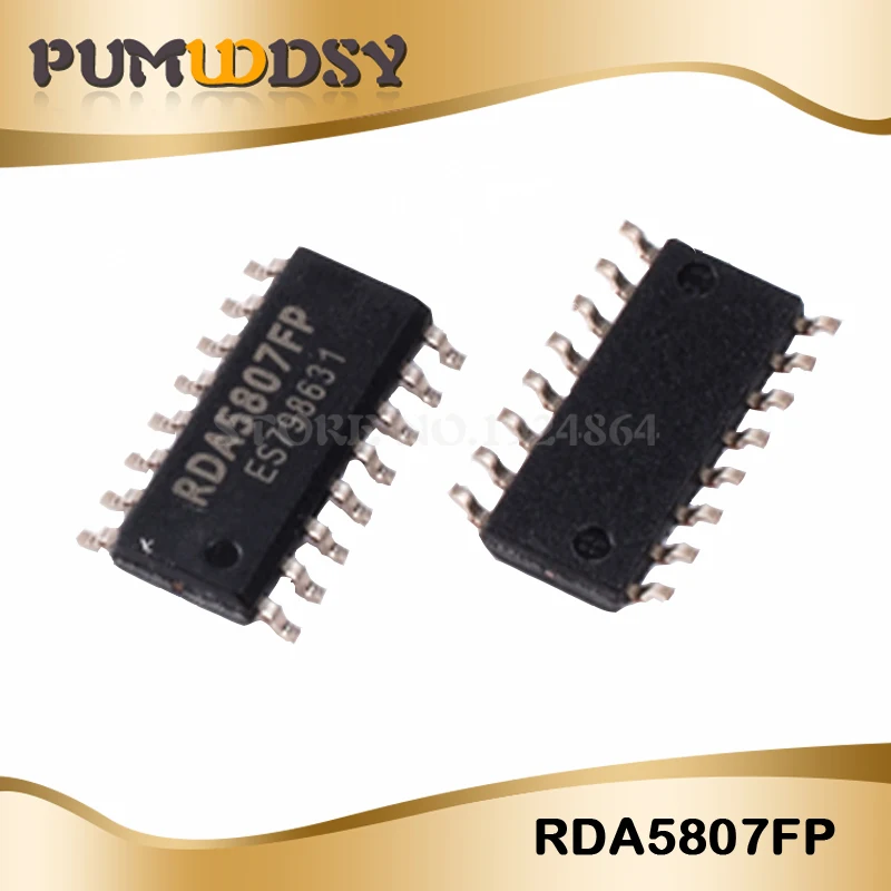 10pcs RDA5807FP SOP-16 RDA5807 SOP 5807FP SOP16 SMD photo