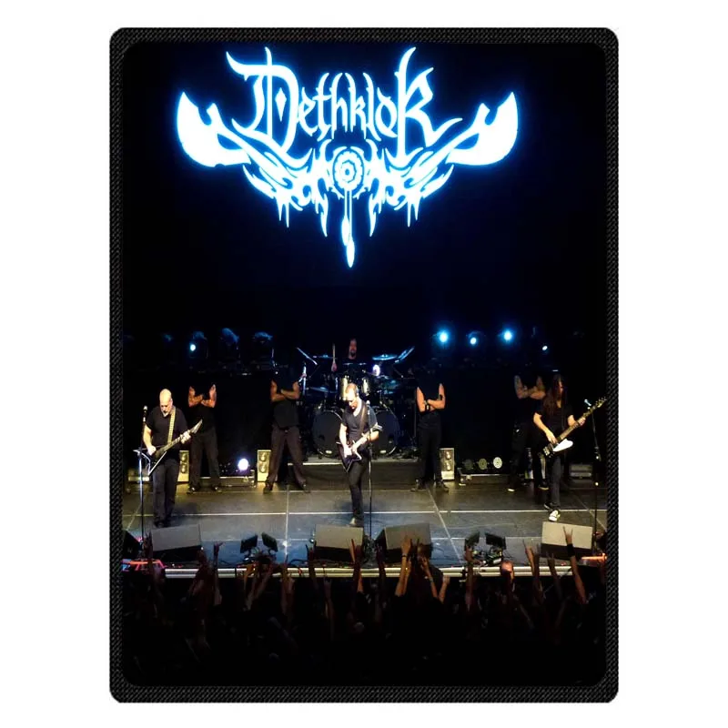 6 Dethklok Коралловое флисовое покрывало на диван зимняя простыня-покрывало Индивидуальные дети Manta Прямая поставка домашний текстиль - Цвет: 6