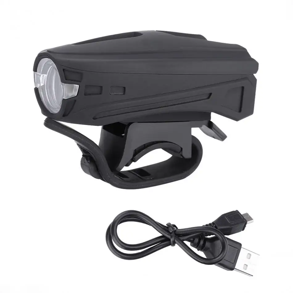 Top Bike Front Light Touchable Switch Bicycle Headlight 350LM Waterproof LED Bicycle Handlebar Lamp with Mount Bicycle Accessories 0