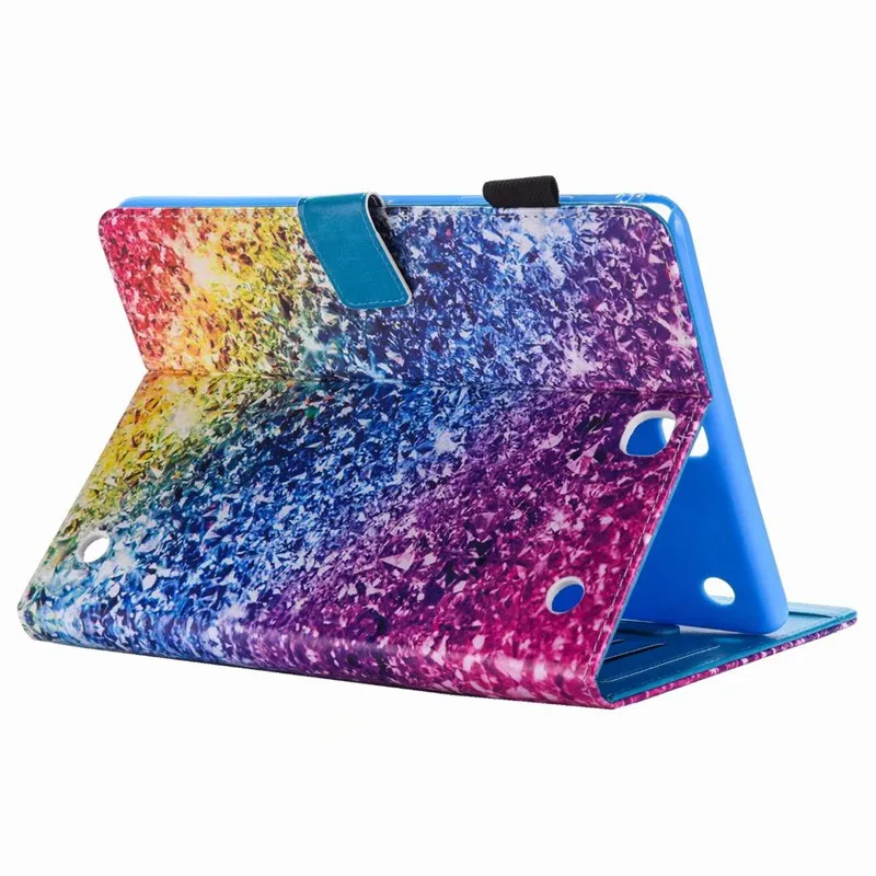 Чехол для Samsung Galaxy Tab A 8 0 SM T351 T355 T350 с милыми очками в виде совы из искусственной