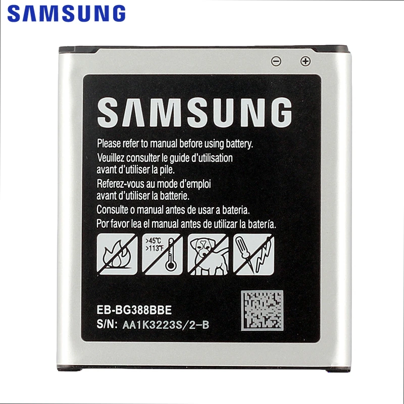 Оригинальный аккумулятор Samsung EB-BG388BBE для Galaxy Xcover 3 G388 с NFC оригинальный сменный