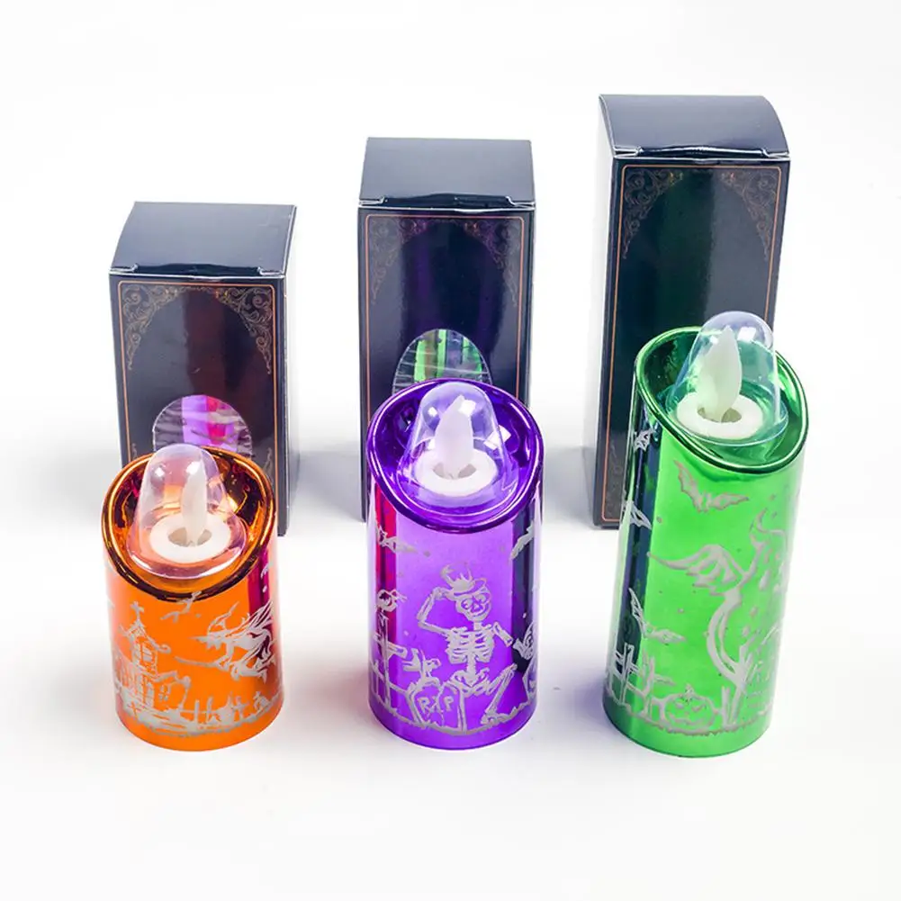 

LED Candle Lamp Simulation Small Candle Lighting Decoration for Halloween Party