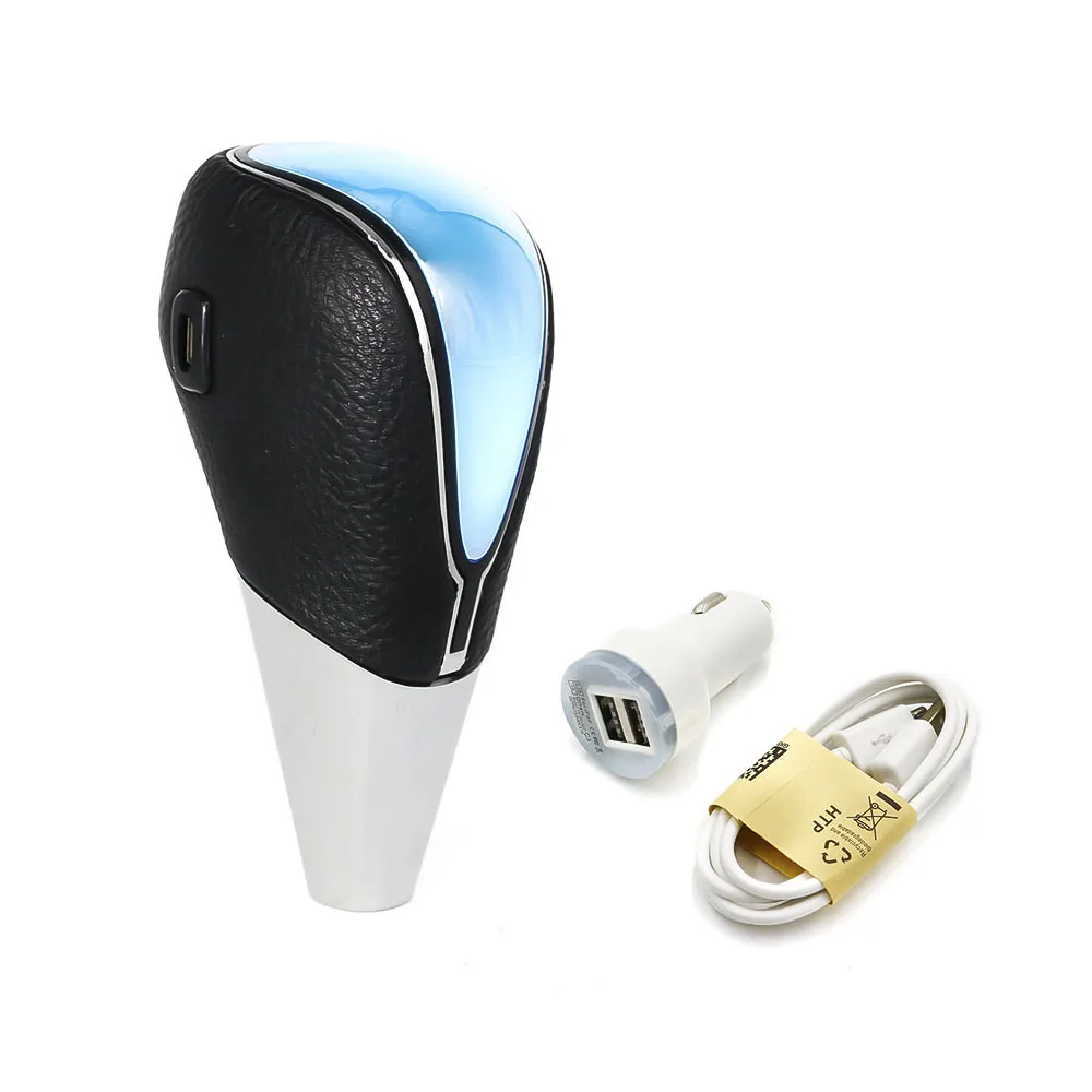CNSPEED Universal Leopard Car Gear Shift Knob LED Shift Knob MAGIC Lamp Breathing Luminous Touch Vehicle