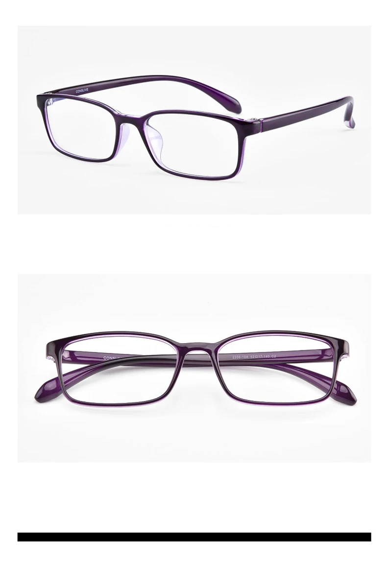 TR90, Женские оправы для очков, светильник, астигматизм, близорукость, очки для коррекции зрения, диоптрические очки 2356