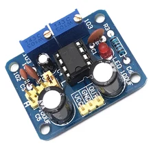 NE555 прямоугольная волна генератор сигналов Генератор сигналов Регулируемая частота импульса инструментарий