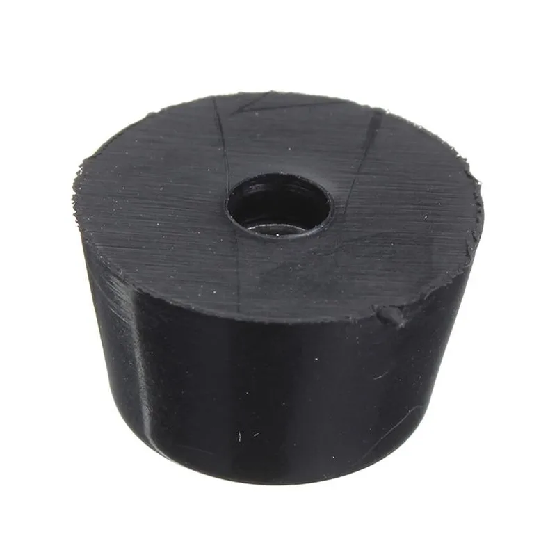 10XBlack Rubber Round Cabinet Instrument Case Feet Foot Circular Bumpers Pads FO