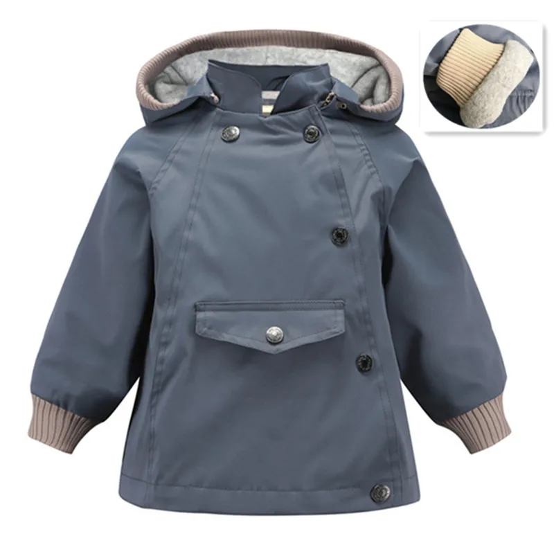 

AILEEKISS Winter Autumn Windbreaker For Boys Coats Army Green Bomber Jacket Boy's Coat Jackets Kids Children Clothes 1-10 Years
