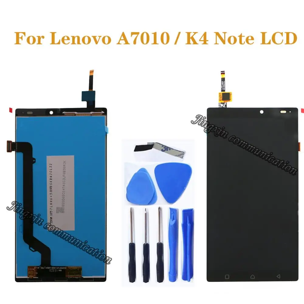 

5.5" for Lenovo A7010 LCD + Touch Screen Digitizer Component Replacement for LENOVO K4 Note LCD Screen Repair Accessories