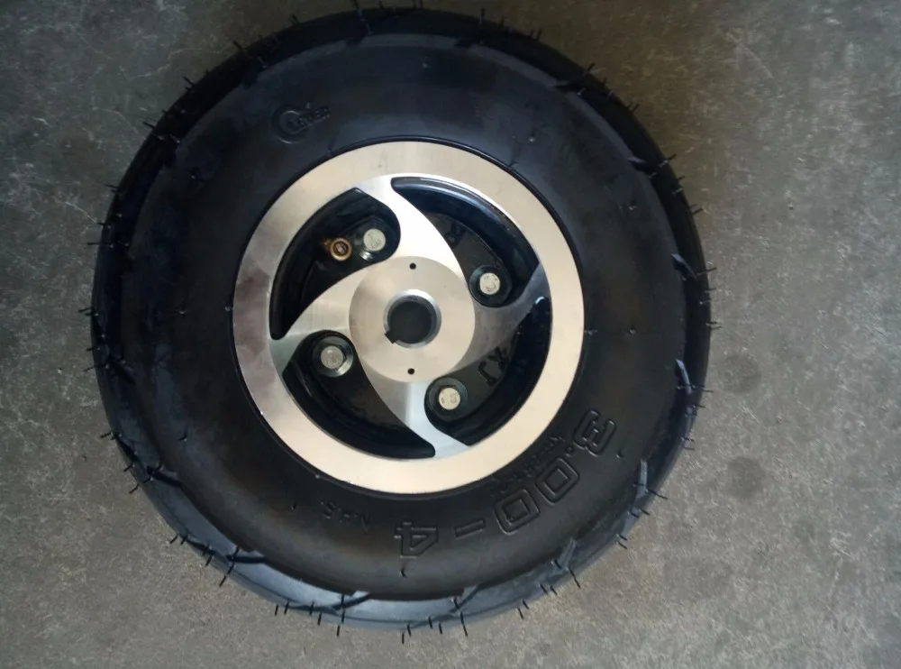 BEST 3.00 4 Electric Scooter Front Wheel with QIND tyre Alloy Rim hub