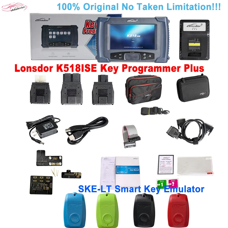 

2018 Lonsdor k518ise Auto Key Programmer with odometer adjustment for all makes K518 ISE free For BM/W FEM Key Programming