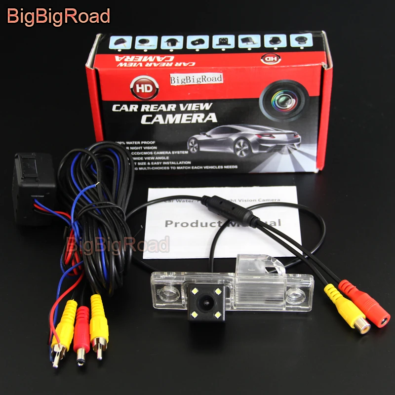 BigBigRoad запасная камера заднего вида CCD с фильтром для Chevrolet Epica Cruze Lacetti HRV Spark Lova Aveo