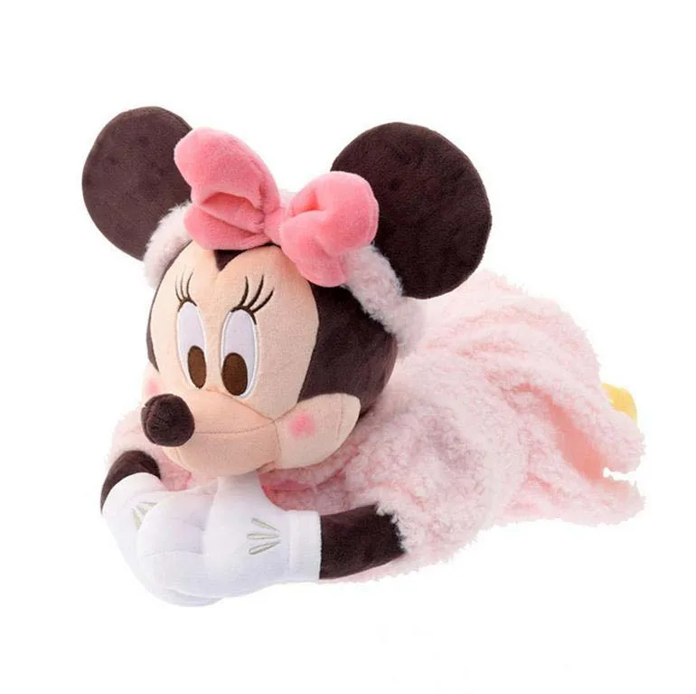 

Japan minnie mouse lying plush tissue box holder cover decorate gift 19