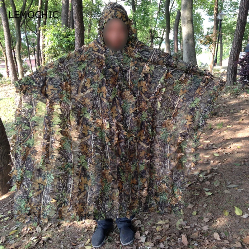 

LEMOCHIC wader paintball tactical airsoft hunting birdwatching tropic woodland sniper tactical camouflage ghillie suit