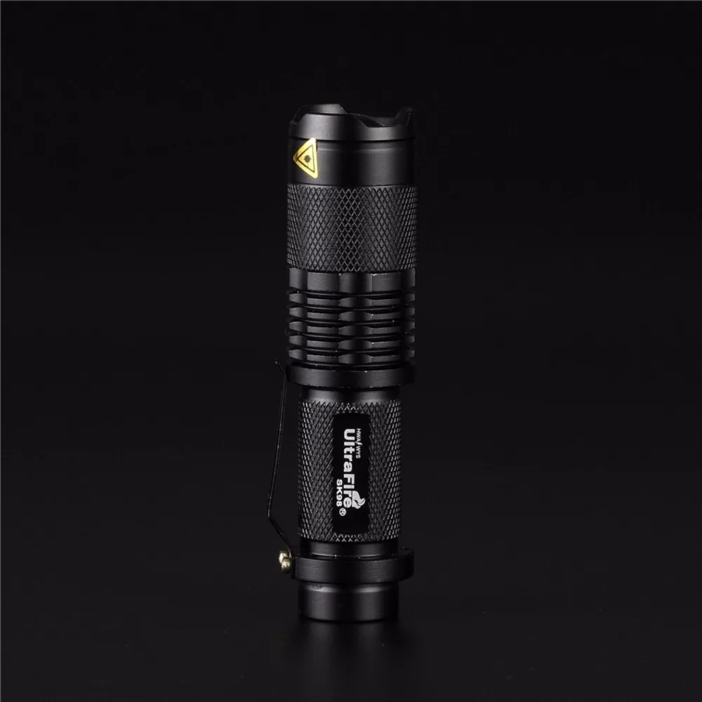 Фонарик UltraFire SK98 CREE светодиодный фонарь с 5 режимами масштабирования и тактикой