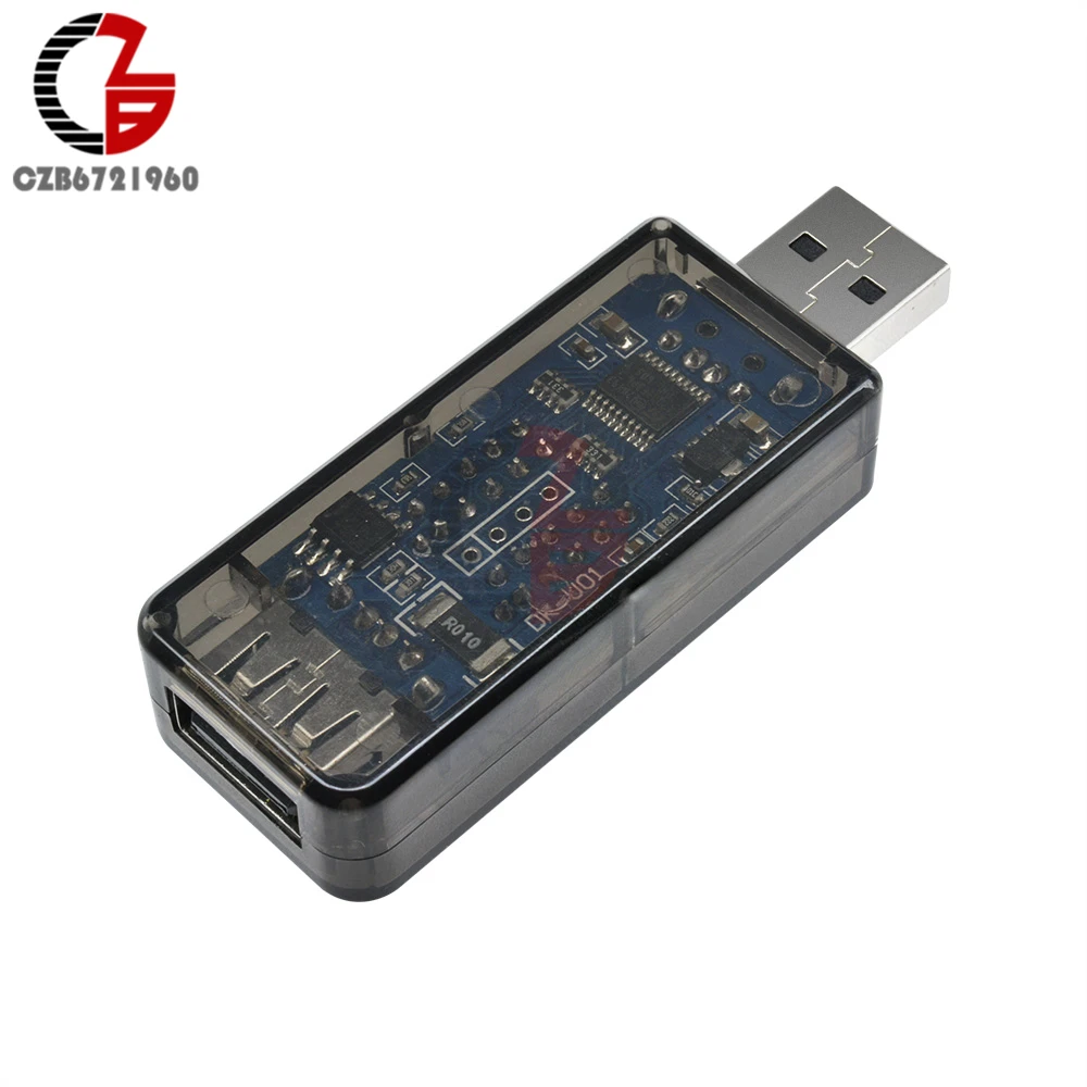 USB тестер с двойным дисплеем 5 В 12 В|Измерители напряжения| |