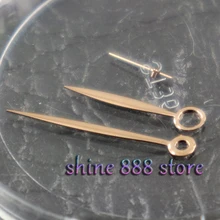 Парнис Роза Золотые часы руки для 44 мм случае untas ETA 6497 6498 st36 выводят