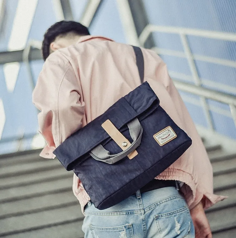 

miwind versatile casual shoulder bag handbags satchels Multipurpose students bag waterproof fashion