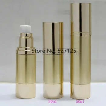 

30ml/50ml Empty Reuseble Cosmetic Portable Treatment Pump Travel Airless Bottles,moisturizer/facial water/lotion container