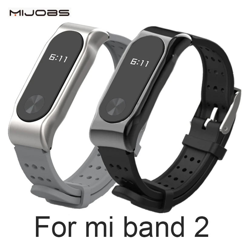 Спортивный Браслет Xiaomi Mi Band 2 металлический сменный ремешок аксессуары для 2|for mi