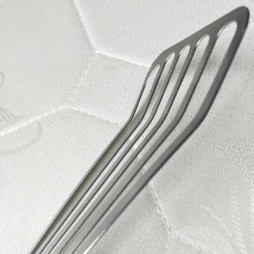 MIU France Large Stainless Steel Slotted Turner, 3-1/2 by 13-1/2-Inch (90110-Large)