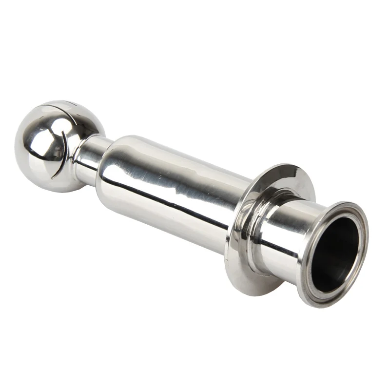 

Stainless Steel Food-grade Sanitary Rotary Spray CIP Tank Cleaning Rotary Spray Quick Connection Double Clamp Cleaning Ball