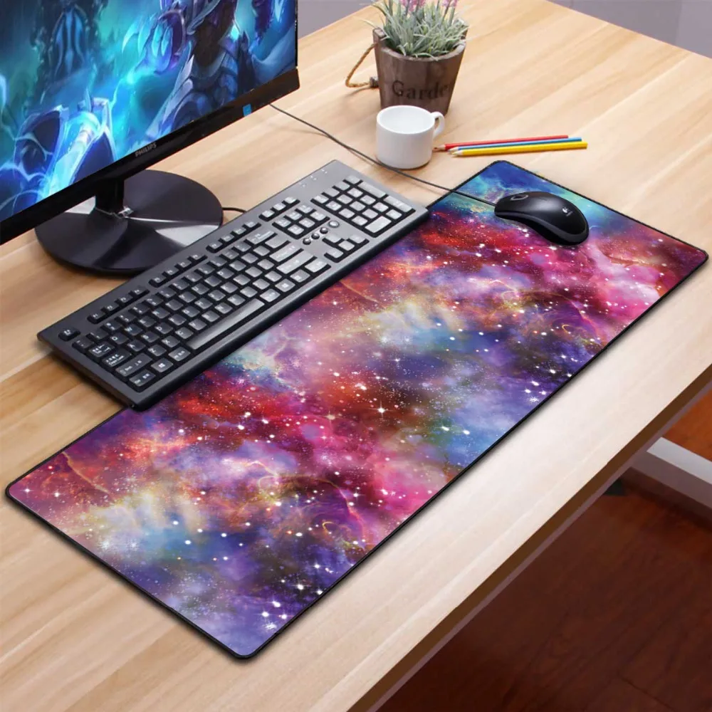 

Extra Large Gaming Mouse Pad Gamer Old World Map Computer Mousepad Anti-slip Natural Rubber Gaming Mouse Mat xl xxl 900x400mm