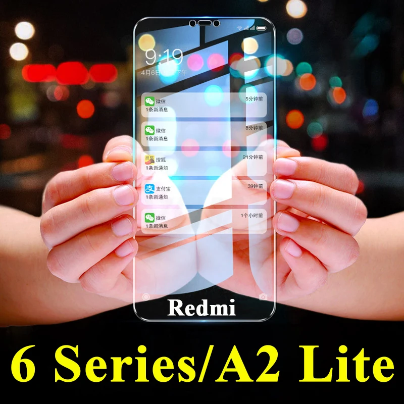 

armor Protective glass on ksiomi a2 lite light for xiaomi redmi note 6 pro a2lite screen protector Tempered xiami xiomi xaomi mi