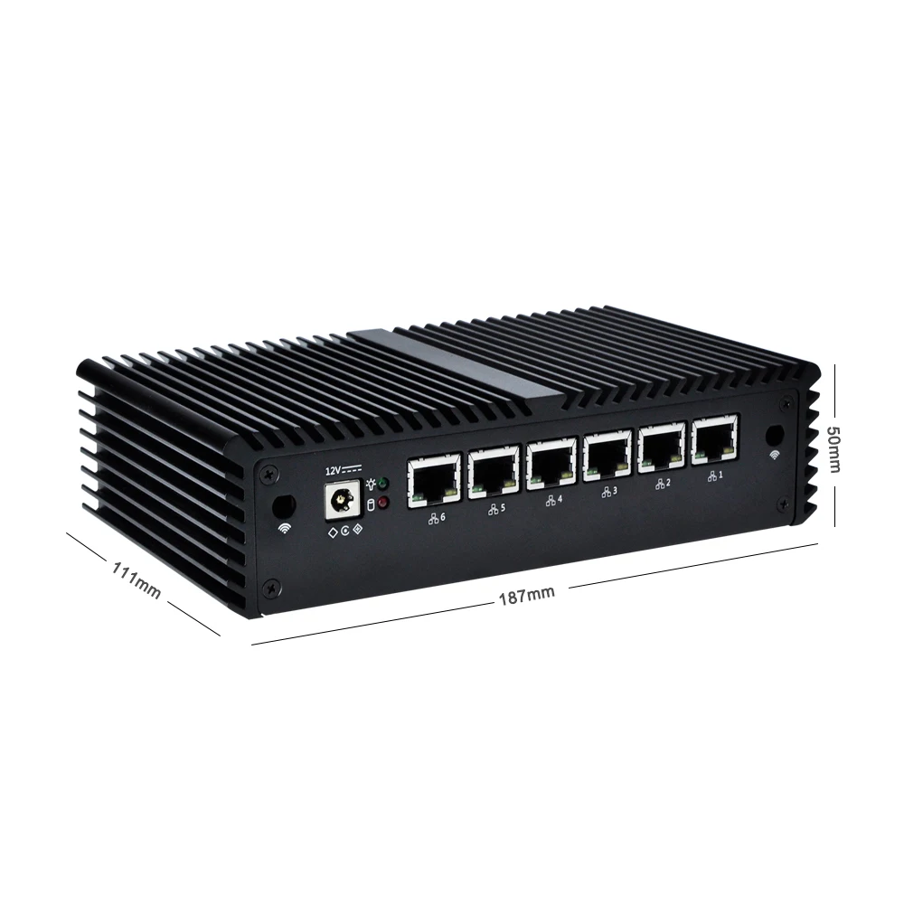 KANSUNG Intel Core Skylake Mini PC i7 6500U DDR4 OPNsense Windows 10 CentOS AES NI маршрутизатор брандмауэр