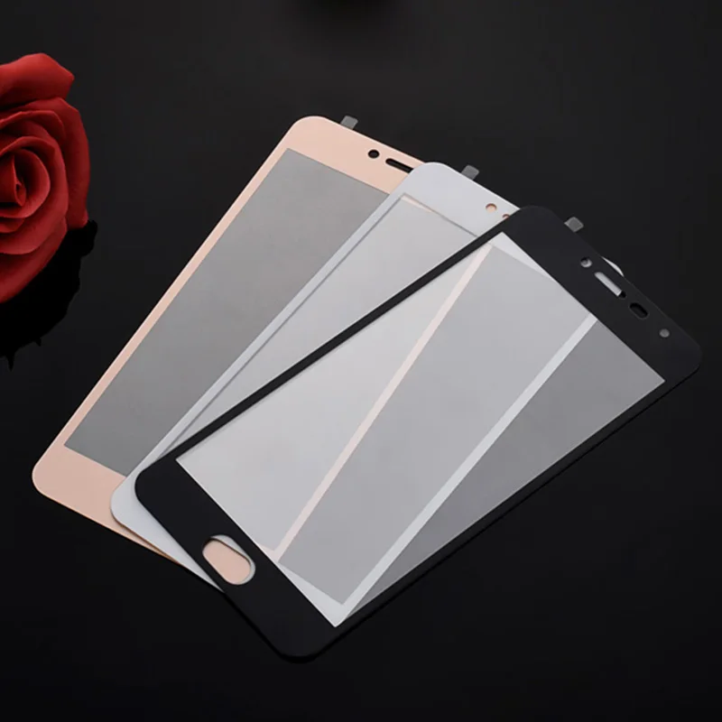 

For Meizu M6T M3 5 6 Note M3 5mini M5S 5C MX6 Pro 6 7 Tempered Glass Full Cover Colorful Anti-Explosion Screen Protector Film