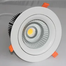 AC100-240V 40/45 W ультратонкое естественное освещение CRI 80+ Cree COB Встраиваемый светодиодный лампы верхнего света