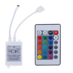 100% Бренд новый Высокое качество 10 М 5050 SMD RGB 2X5 М 600 светодиоды светодиодный светильник полоса 24 ключа ИК пульт дистанционного управления