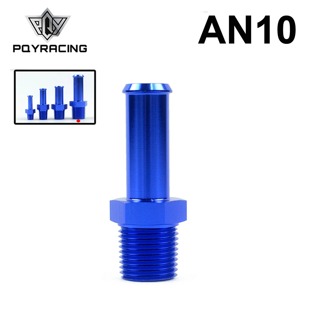 

PQY - UNIVERSAL ALUMINUM STRAIGHT 5/8" HOSE NIPPLE TO MALE 1/2" NPT FITTING BLUE PQY-SL840-10-011