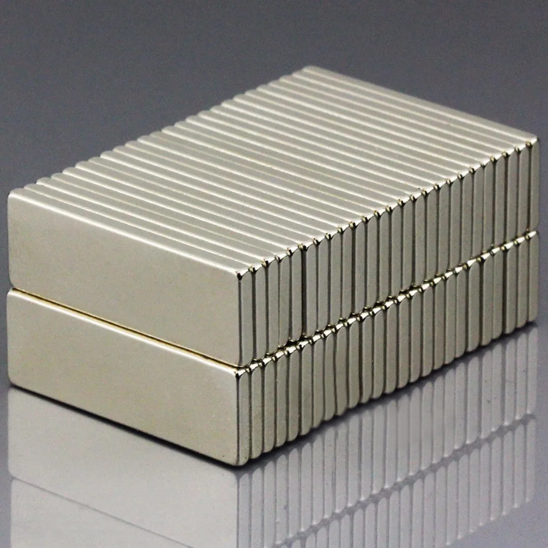 

20pcs New Grade N50 Strong Neodymium Magnets Small Square Rare Earth Block Magnet 30*10*2mm For DIY Projects Mayitr