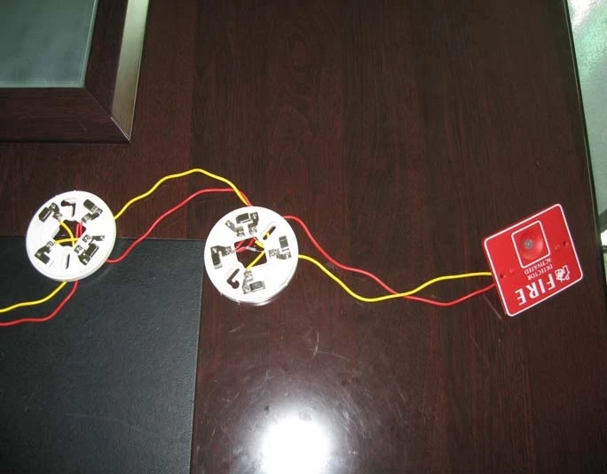 20pcs Fire Alarm System MD111 Remote LED One 8mm LED provide local 360 degree visible alarm indication Fire Detector Activated