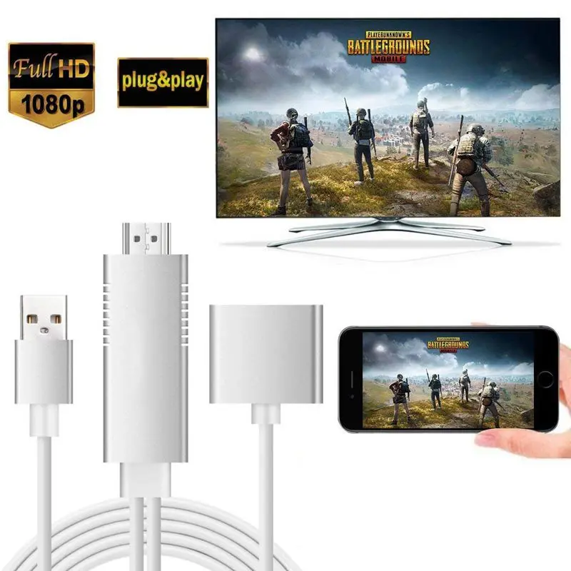 Hdmi зеркальный смарт кабель Hdtv Av телефон к ТВ адаптер для Iphone Ipad|Беспроводные