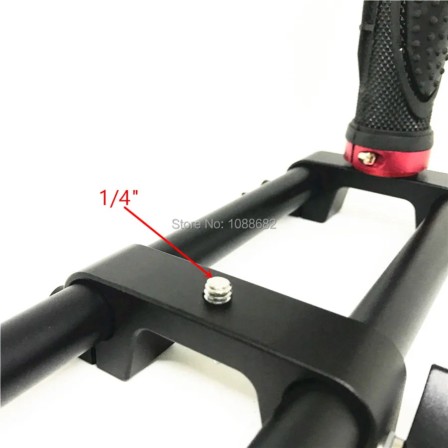 Camera Dual Handheld Extended Handle Gimbal Stabilizer (4)