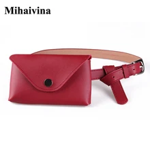 Mihaivina/Модная женская поясная сумка высокого качества из искусственной кожи, Кожаная поясная сумка для женщин, сумка для путешествий, повседневная поясная сумка