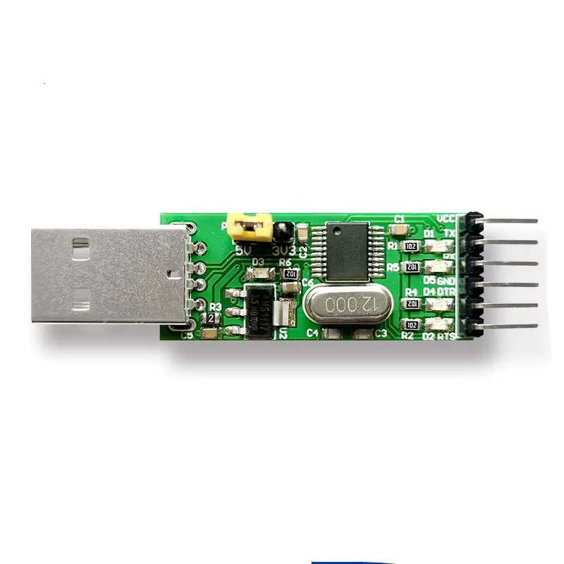 

USB to serial port to USB TTL LVTTL 5V 3.3V compatible USB to UART adapter
