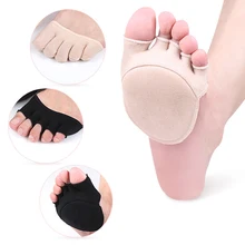 Женские носки с пятью пальцами невидимые женские хлопковые короткие носки на высоком каблуке носки с открытыми пальцами