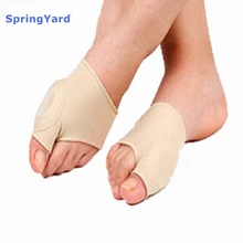 SpringYard Gel+Fabric Hallux Valgus Bunion Protector Sleeve Big Toe Corn Cushion Soft Foot Care for Men Women