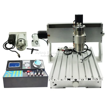 

CNC 3040 V+H 3 Axis Engraving Machine 4 Axis Metal Wood Milling Router Kit 800W 1500W Optional Russia Free Tax