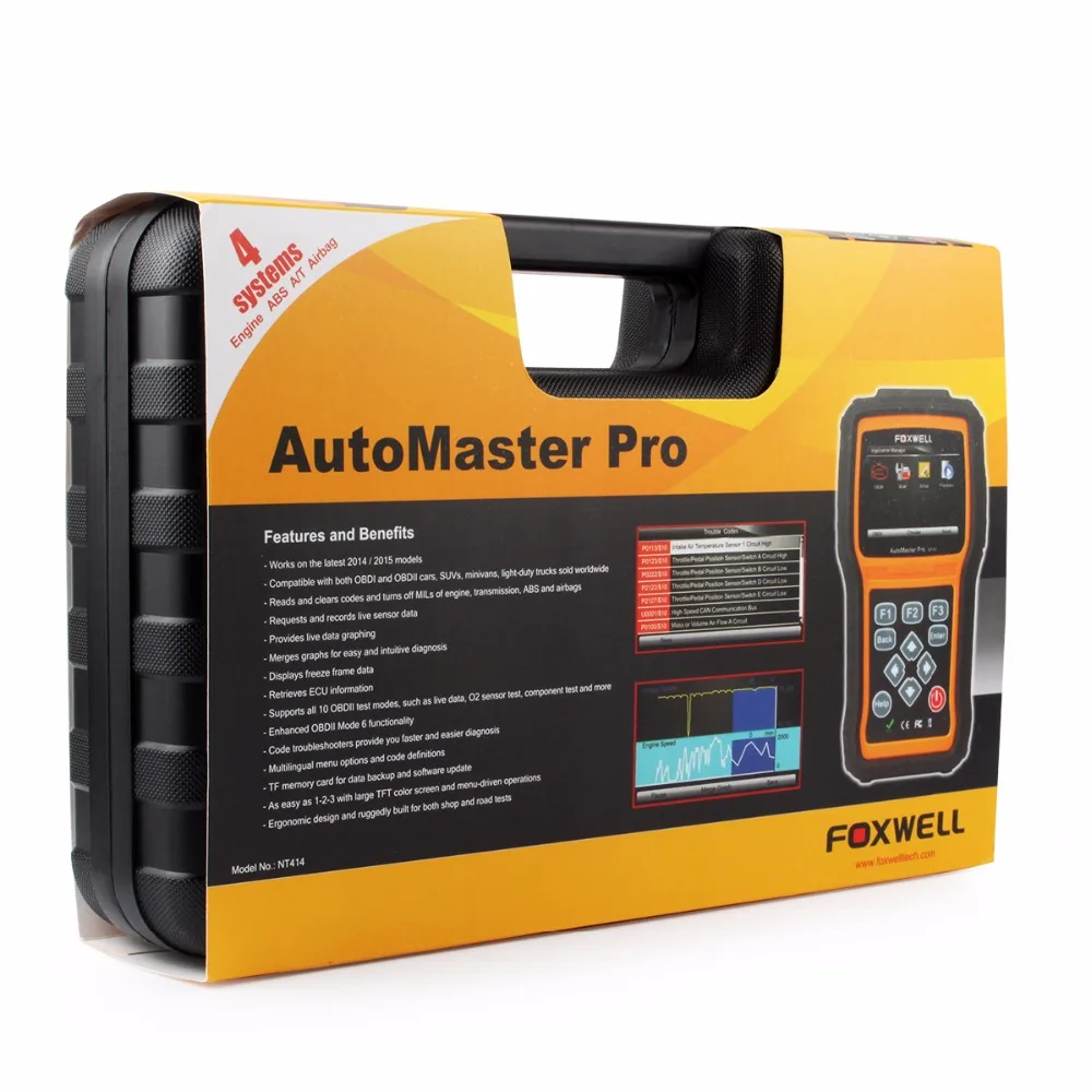 Foxwell NT414 OBD OBD2 Automotive Scanner Car Diagnostic Tool-08