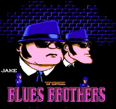 Blues Brothers, игровая карта для 72 Pin 8 бит игрового игрока
