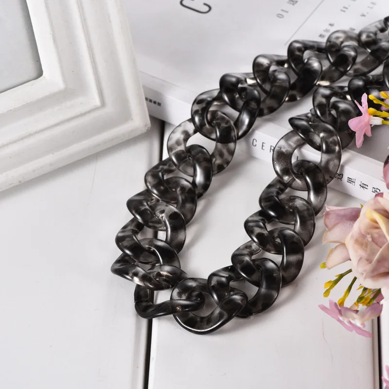 DIY смолы украшения посылка цепь Цепочки и ожерелья ремни второй грамм силы женщины сумку цепи Запчасти внешней торговли