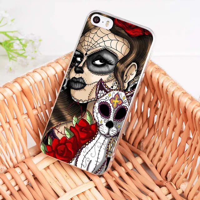 MaiYaCa Mexican Skull Skin soft tpu phone case cover for Apple iPhone 8