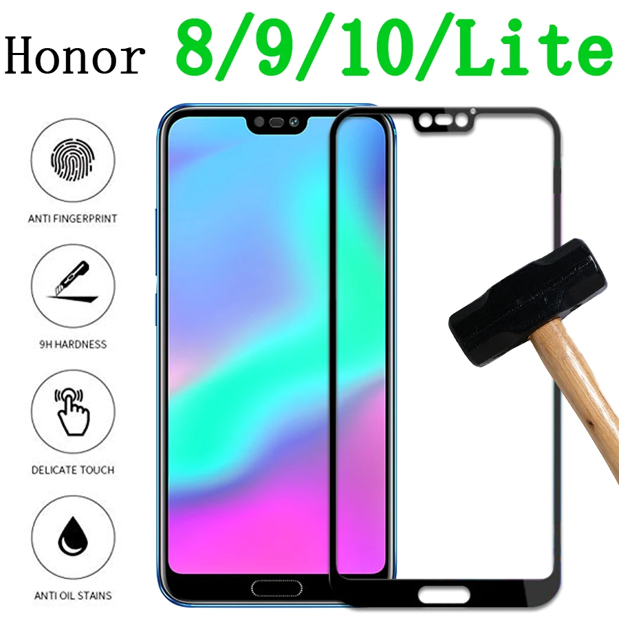 Защитное стекло для huawei honor9 lite закаленное honor 10 9 8 защитное honer light huaweii hono8 |