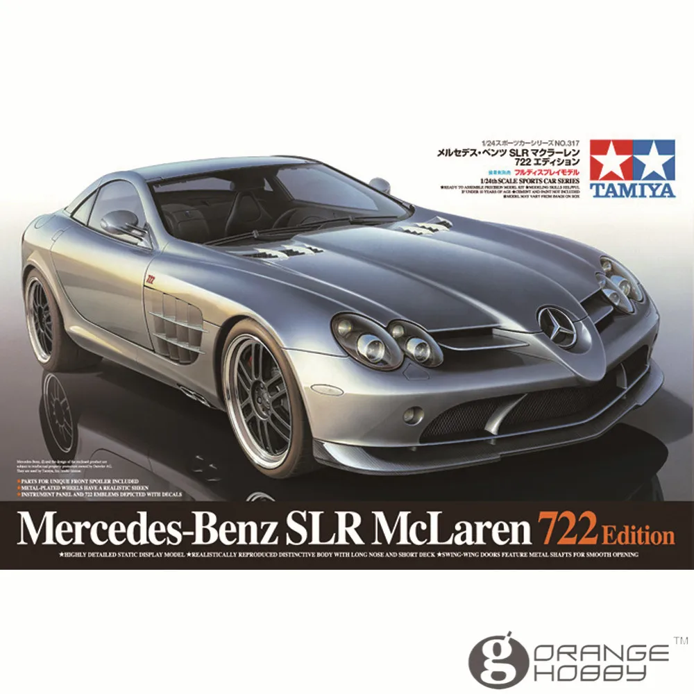 Набор для сборки моделей автомобилей OHS Tamiya 24317 1/24 SLR 722 Edition | Игрушки и хобби