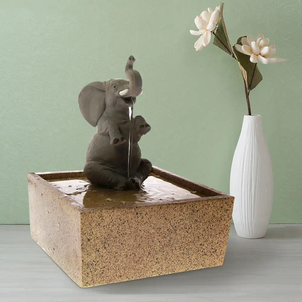 Detail Feedback Questions About Tabletop Water Fountain Decorative Water Fountain Decorative Sitting Elephant Sculpture Kid Room Desktop Decor Indoor Meditation Air Freshener Waterfall On Aliexpress Alibaba Group