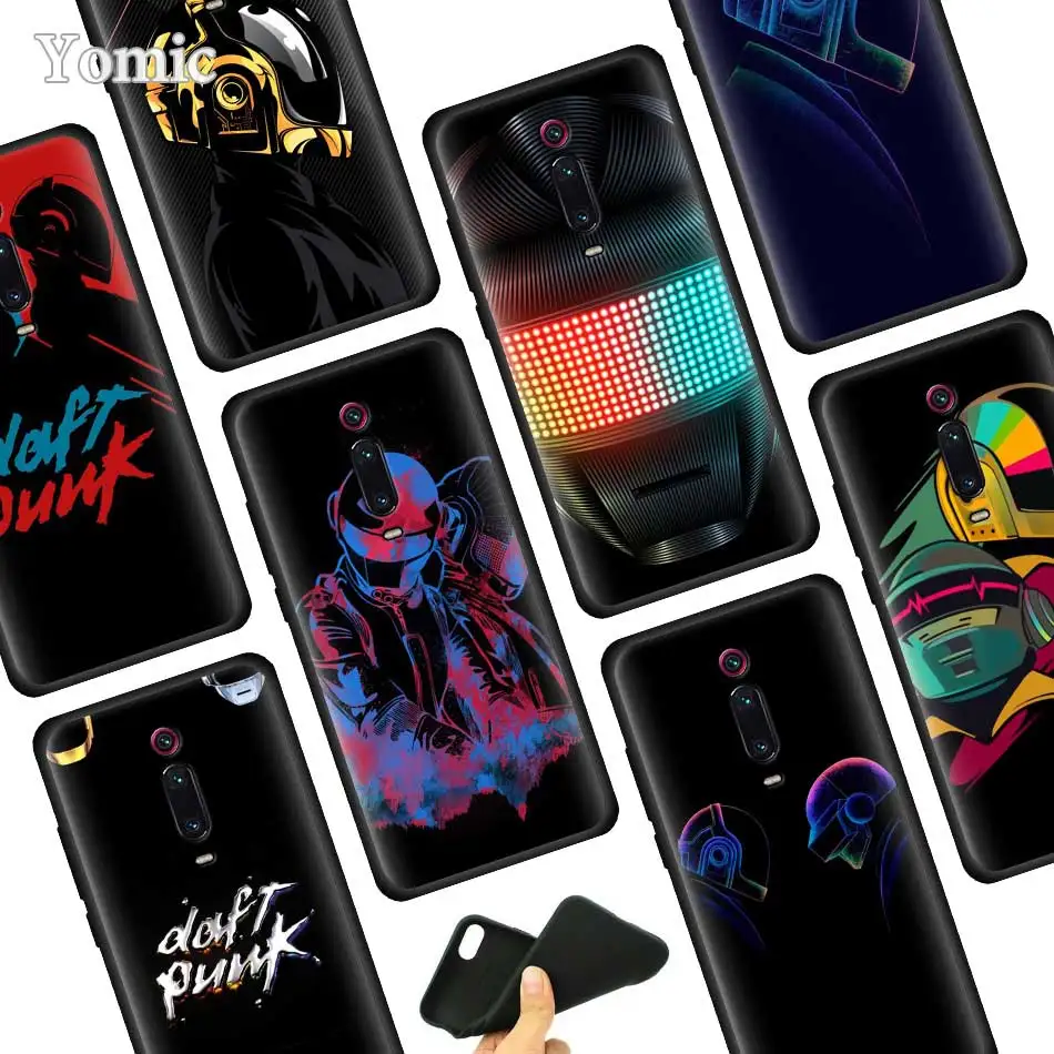 

Daft Punk Back Silicone Phone Case for Xiaomi Redmi K20 7 7A 6 6A Go S2 Y3 5 4X Note 7 7S 6 Pro Soft Case
